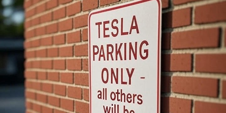 Tesla Parking Only